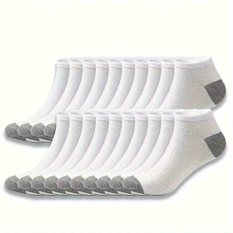 10pcs/5 Pairs Sports Short Socks