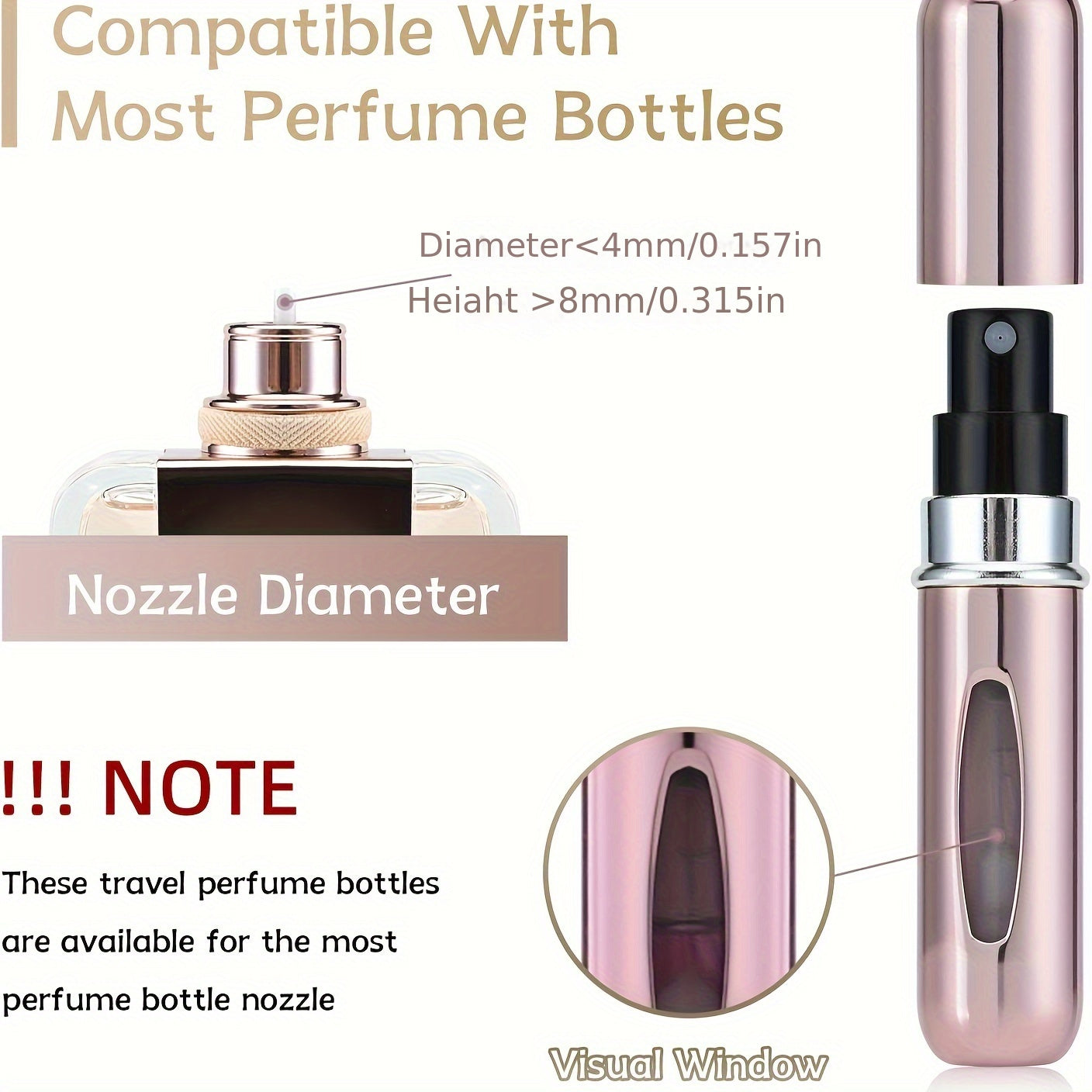 Refillable Perfume Bottle